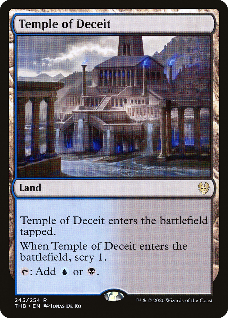 Magic: The Gathering - Temple of Deceit - Theros Beyond Death