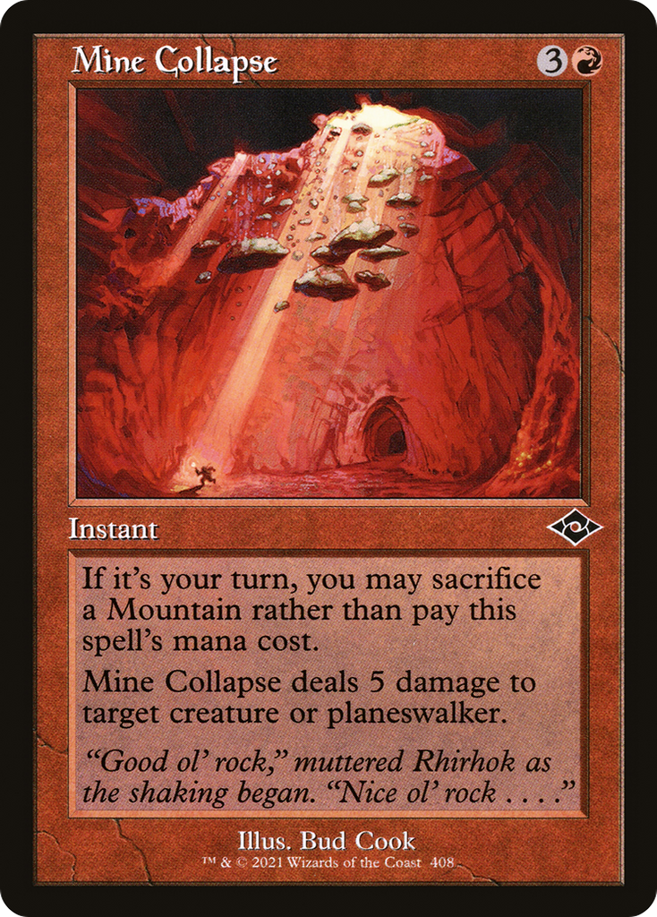 Magic: The Gathering - Mine Collapse - Modern Horizons 2