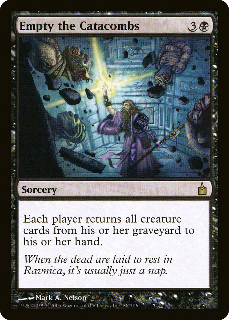 Magic: The Gathering - Empty the Catacombs - Ravnica: City of Guilds
