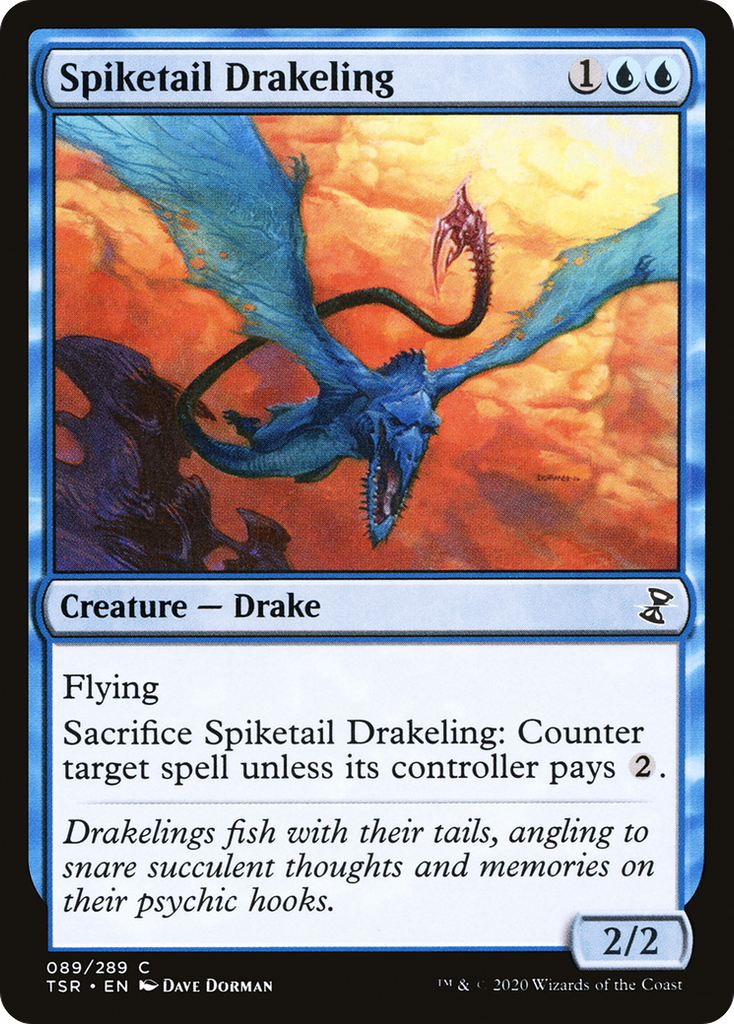 Magic: The Gathering - Spiketail Drakeling - Time Spiral Remastered