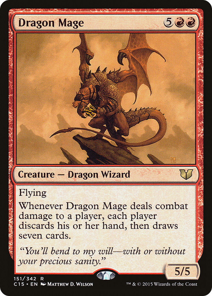 Magic: The Gathering - Dragon Mage - Commander 2015