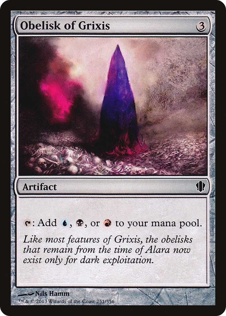 Magic: The Gathering - Obelisk of Grixis - Commander 2013