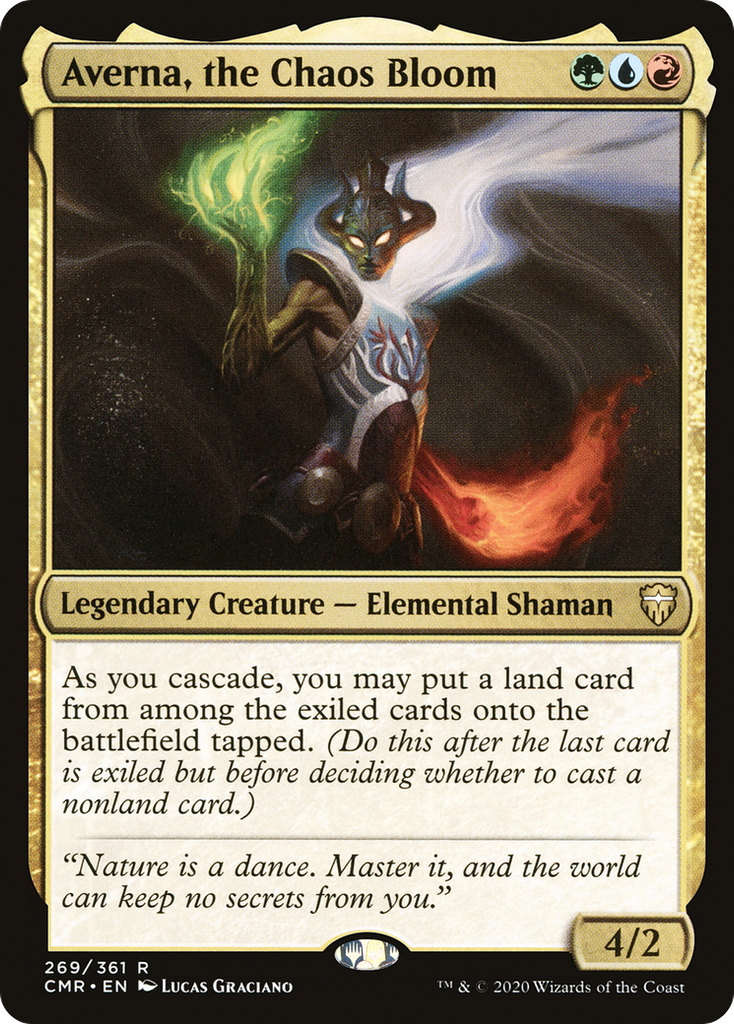 Magic: The Gathering - Averna, the Chaos Bloom - Commander Legends