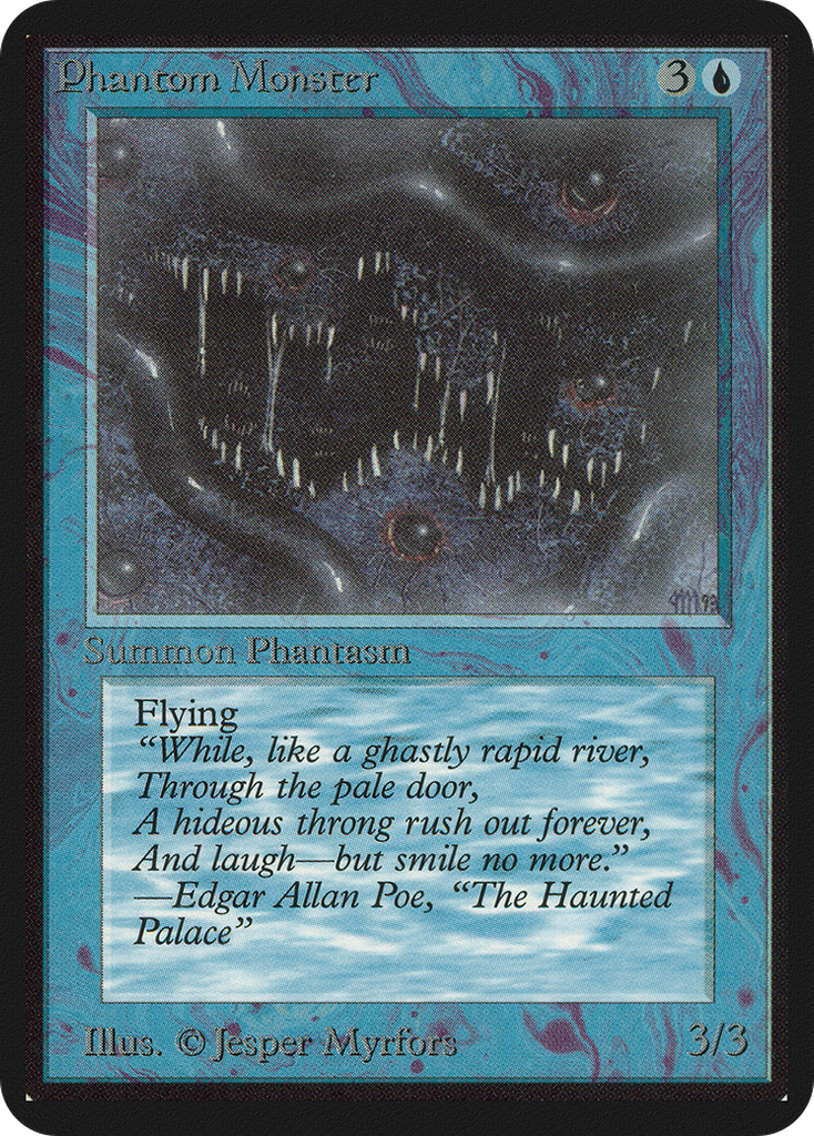 Magic: The Gathering - Phantom Monster - Limited Edition Alpha
