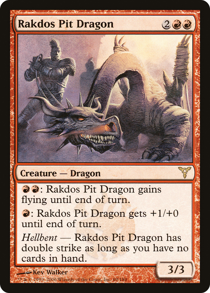 Magic: The Gathering - Rakdos Pit Dragon - Dissension