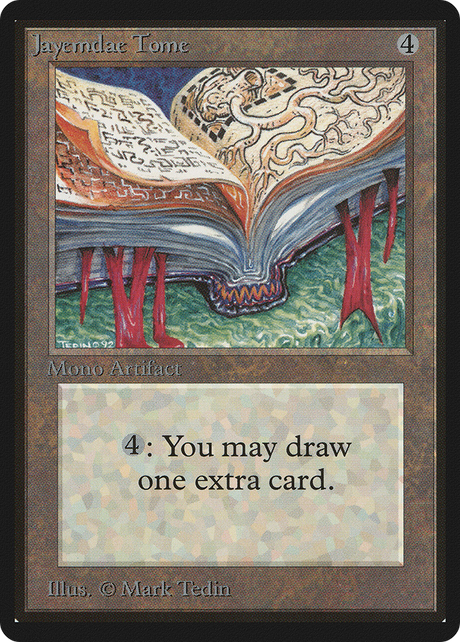 Magic: The Gathering - Jayemdae Tome - Limited Edition Beta