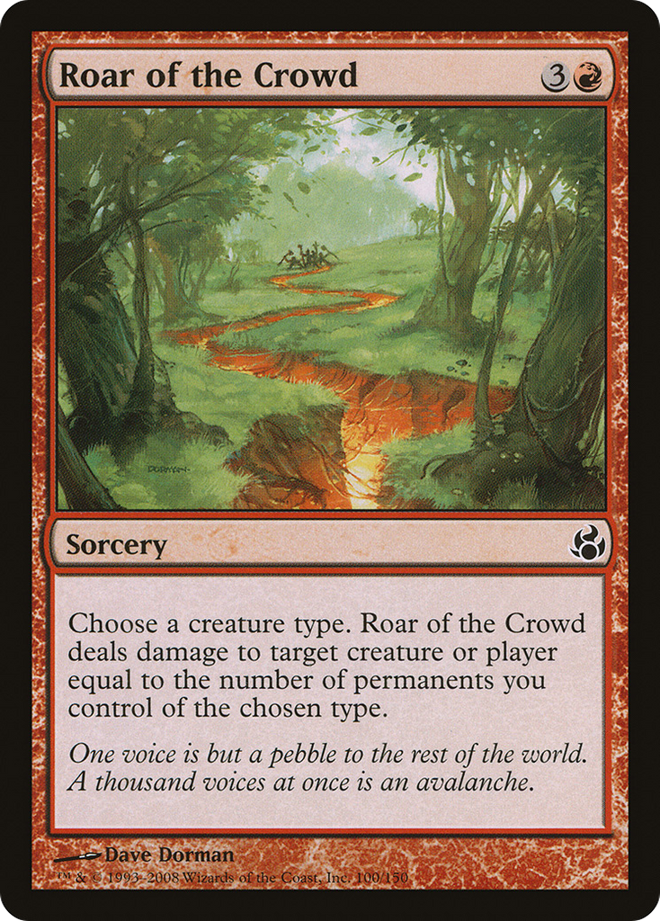 Magic: The Gathering - Roar of the Crowd - Morningtide