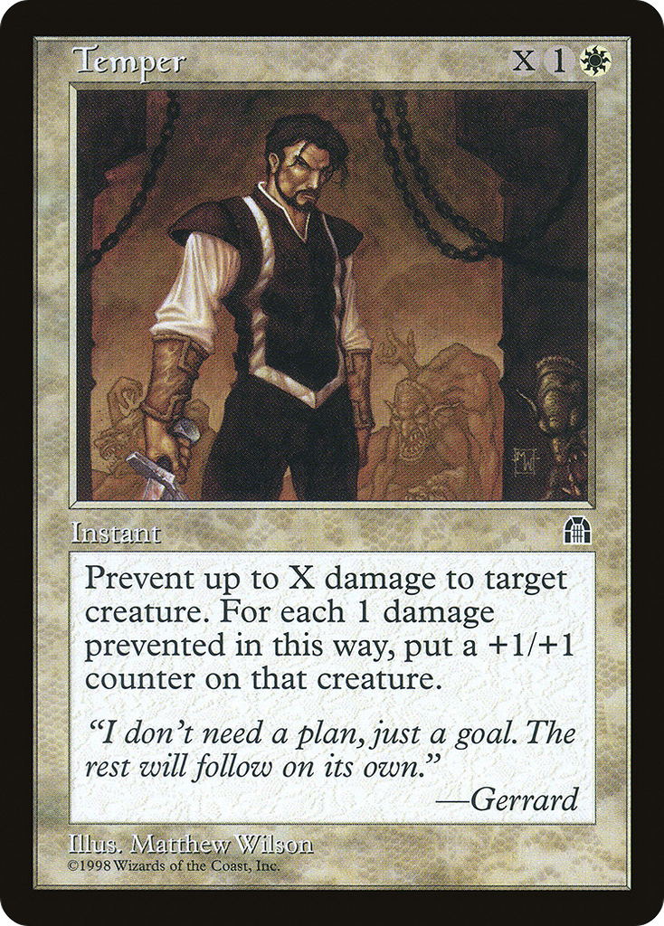 Magic: The Gathering - Temper - Stronghold