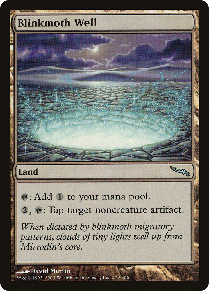 Magic: The Gathering - Blinkmoth Well - Mirrodin