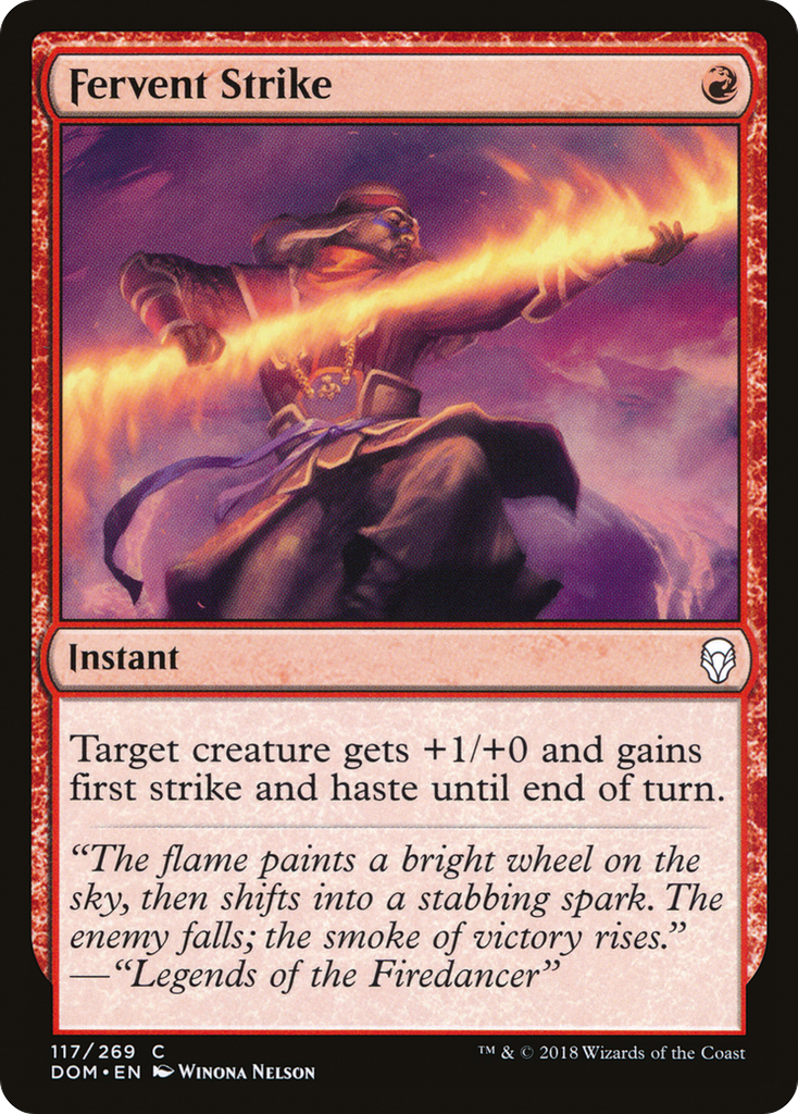 Magic: The Gathering - Fervent Strike - Dominaria