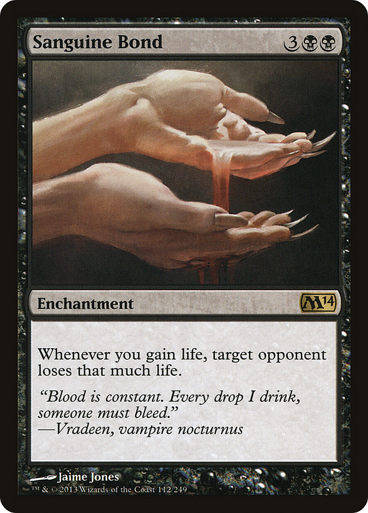 Magic: The Gathering - Sanguine Bond - Magic 2014