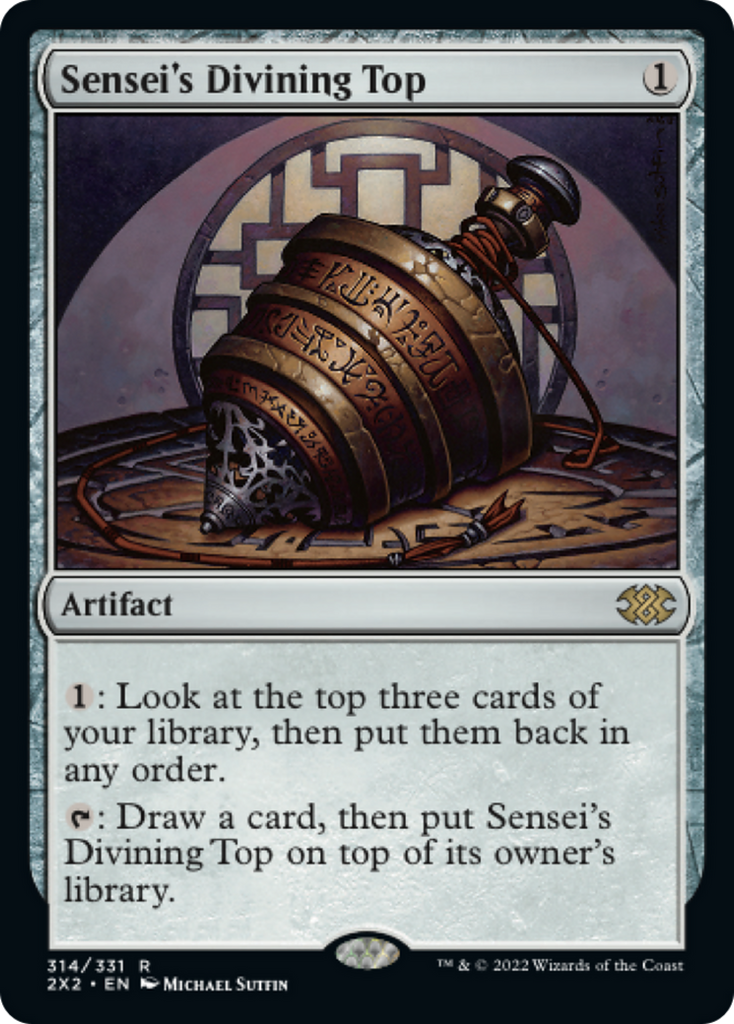 Magic: The Gathering - Sensei's Divining Top - Double Masters 2022