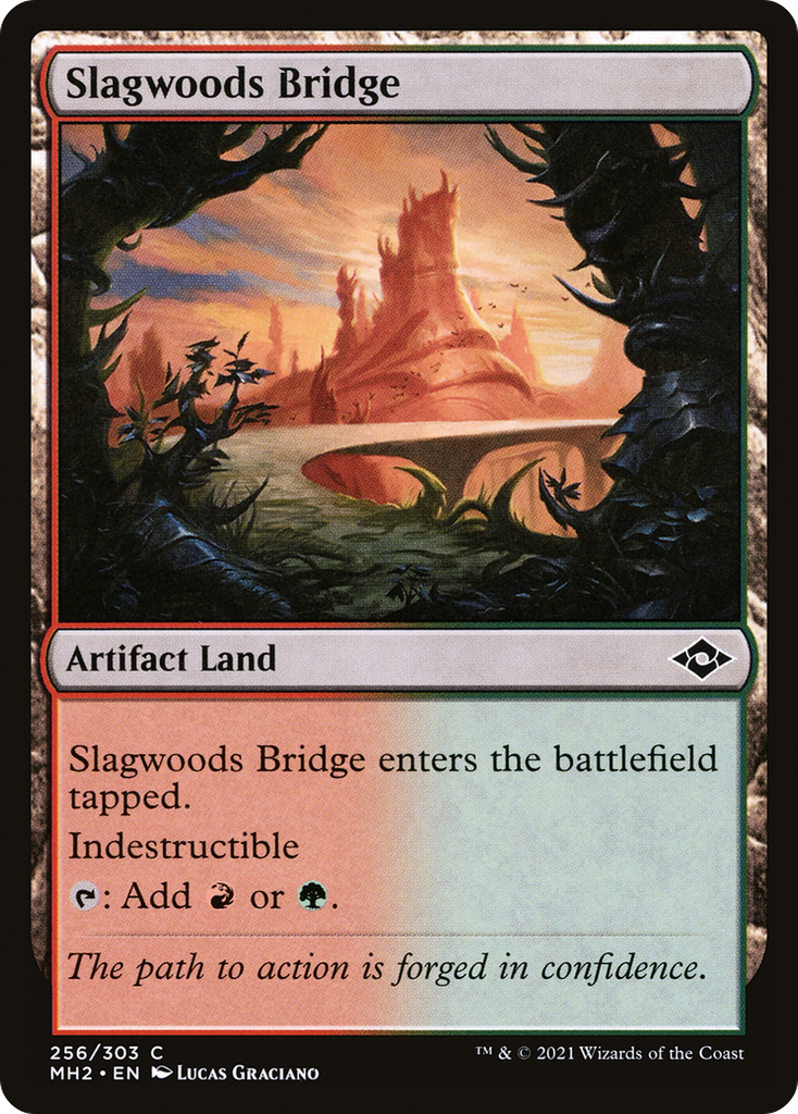 Magic: The Gathering - Slagwoods Bridge Foil - Modern Horizons 2