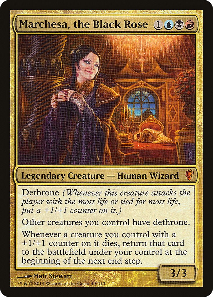 Magic: The Gathering - Marchesa, the Black Rose - Conspiracy