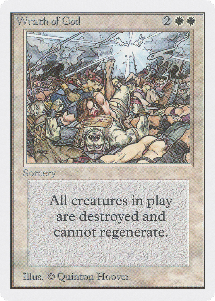 Magic: The Gathering - Wrath of God - Unlimited Edition