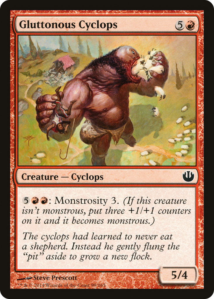 Magic: The Gathering - Gluttonous Cyclops - Journey into Nyx