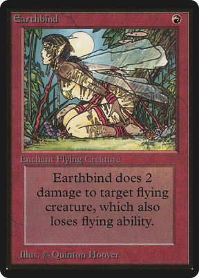 Magic: The Gathering - Earthbind - Limited Edition Beta