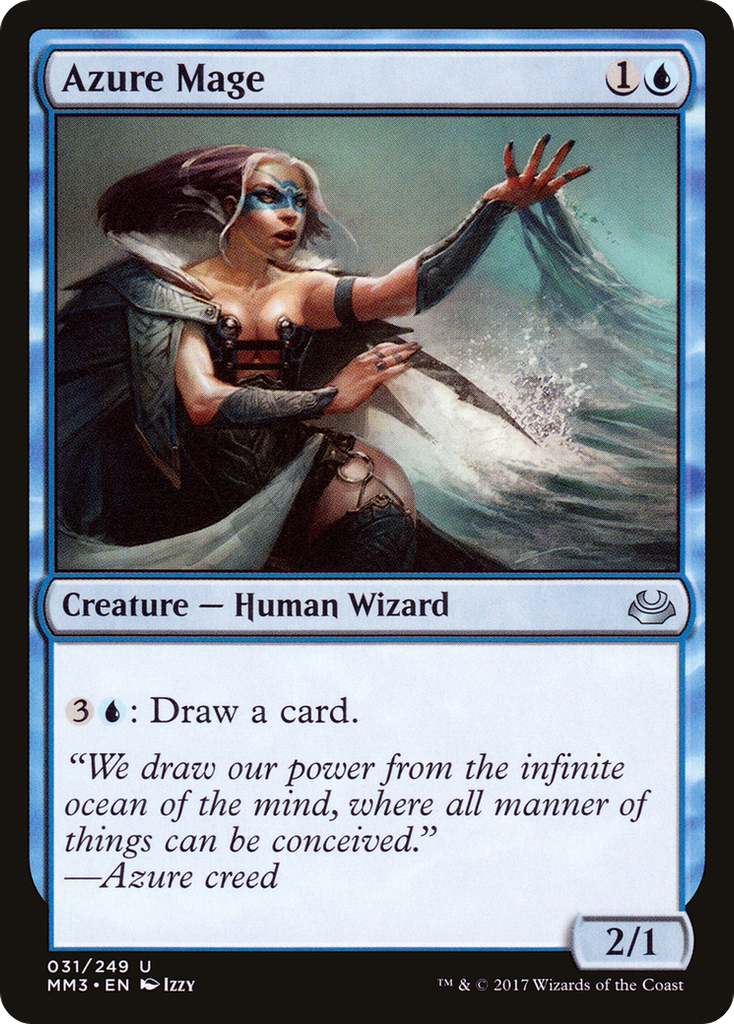 Magic: The Gathering - Azure Mage - Modern Masters 2017