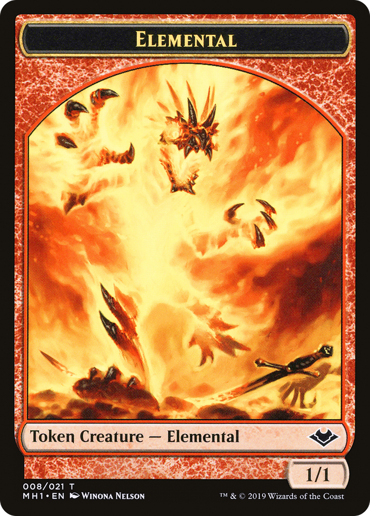 Magic: The Gathering - Elemental Token Foil - Modern Horizons Tokens