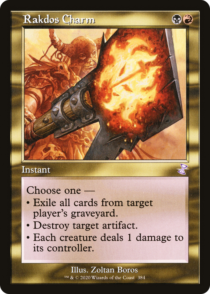 Magic: The Gathering - Rakdos Charm - Time Spiral Remastered