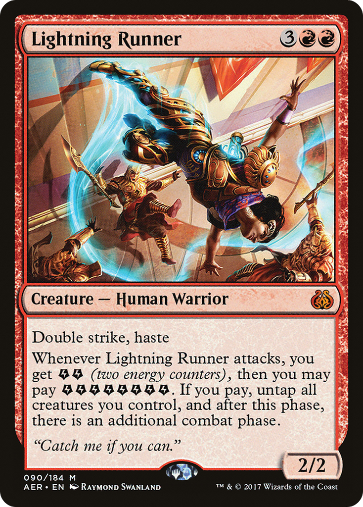 Magic: The Gathering - Lightning Runner - Aether Revolt
