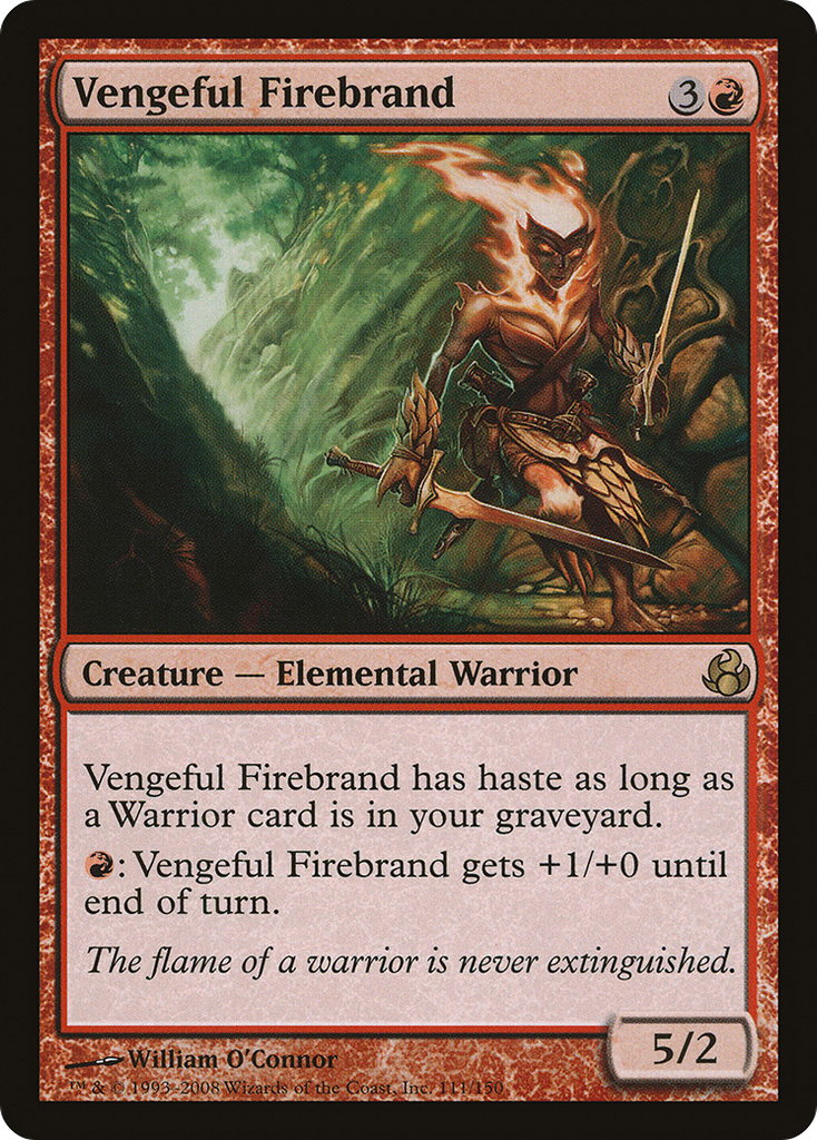 Magic: The Gathering - Vengeful Firebrand - Morningtide