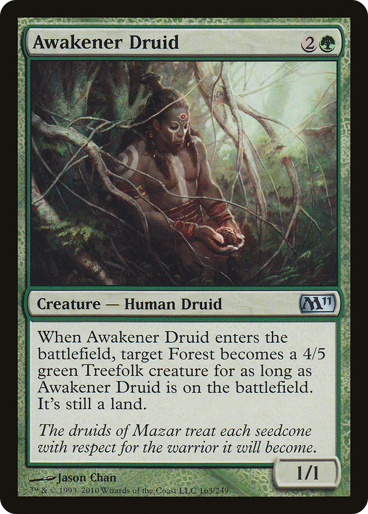 Magic: The Gathering - Awakener Druid - Magic 2011