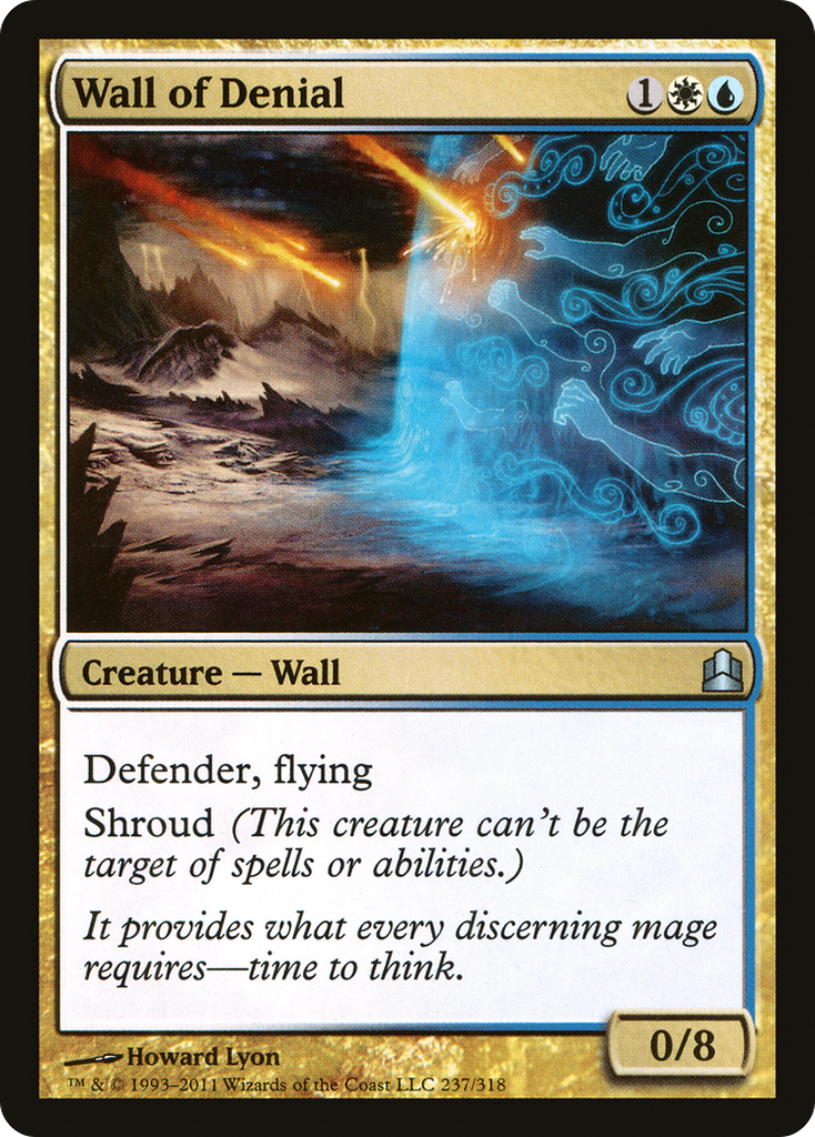 Magic: The Gathering - Wall of Denial - Commander 2011