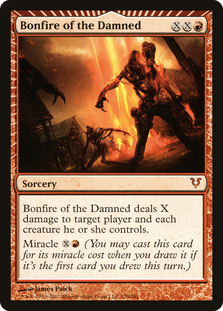 Magic: The Gathering - Bonfire of the Damned - Avacyn Restored