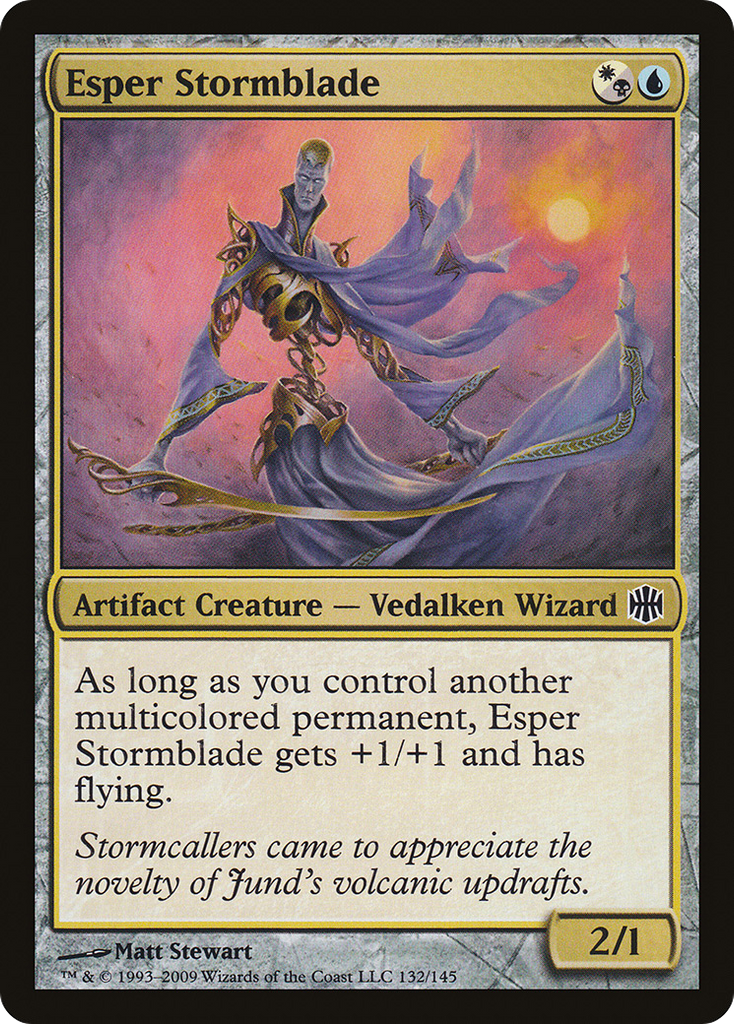 Magic: The Gathering - Esper Stormblade - Alara Reborn