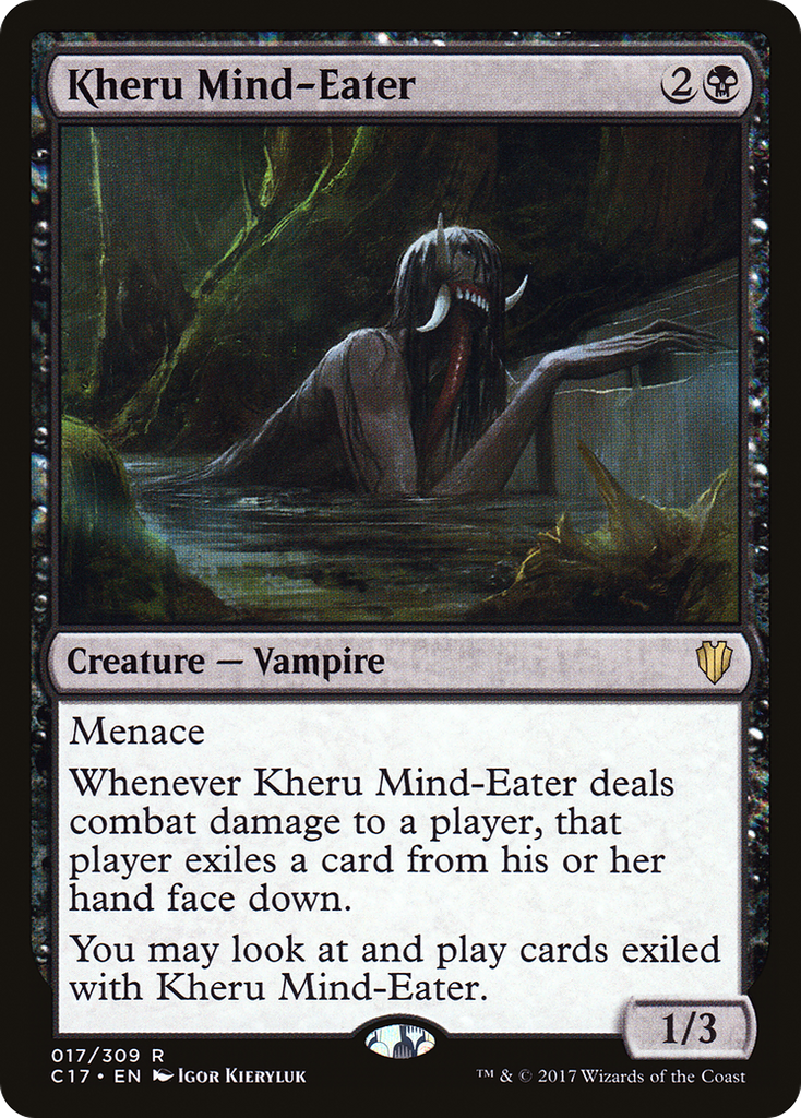 Magic: The Gathering - Kheru Mind-Eater - Commander 2017