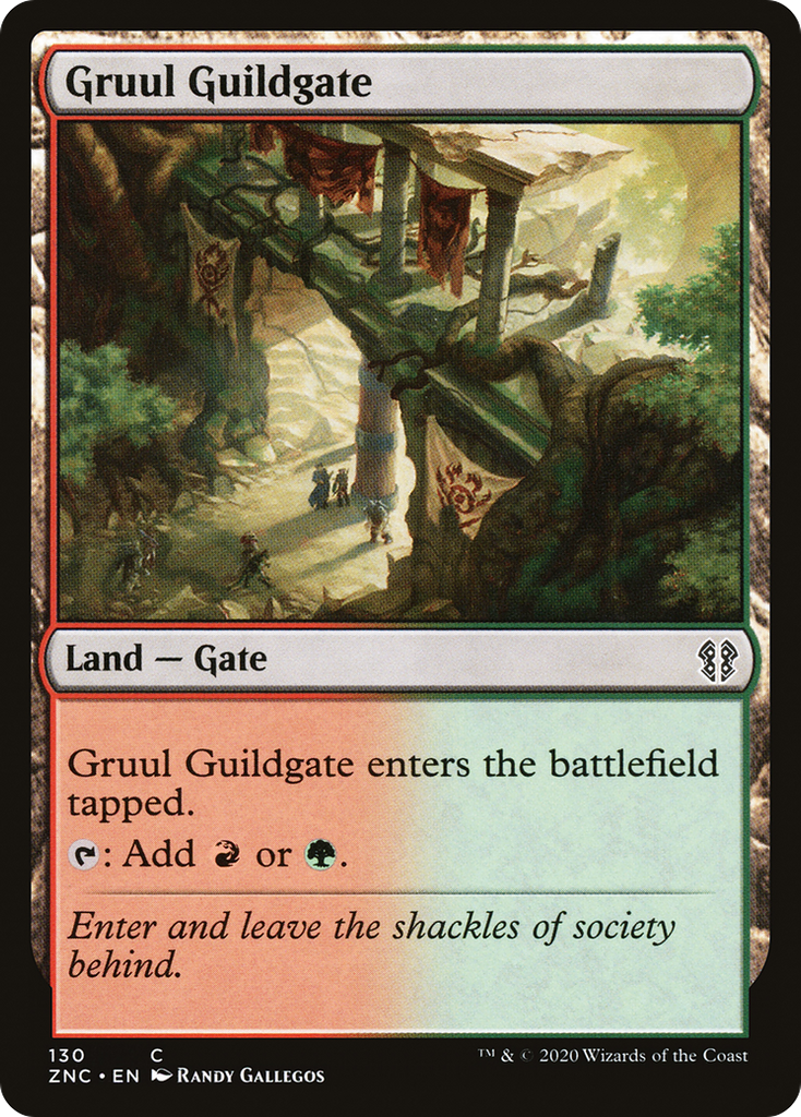 Magic: The Gathering - Gruul Guildgate - Zendikar Rising Commander