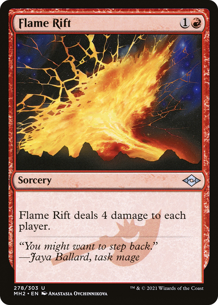 Magic: The Gathering - Flame Rift Foil - Modern Horizons 2