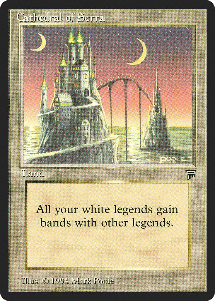 Magic: The Gathering - Cathedral of Serra - Legends