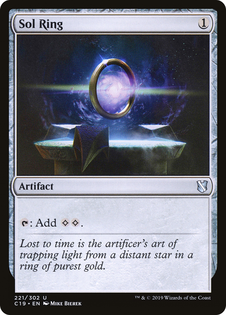 Magic: The Gathering - Sol Ring - Commander 2019