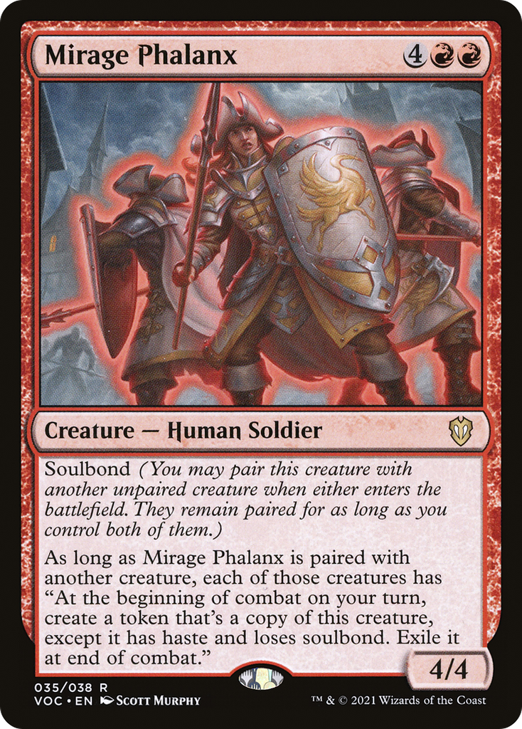 Magic: The Gathering - Mirage Phalanx - Crimson Vow Commander