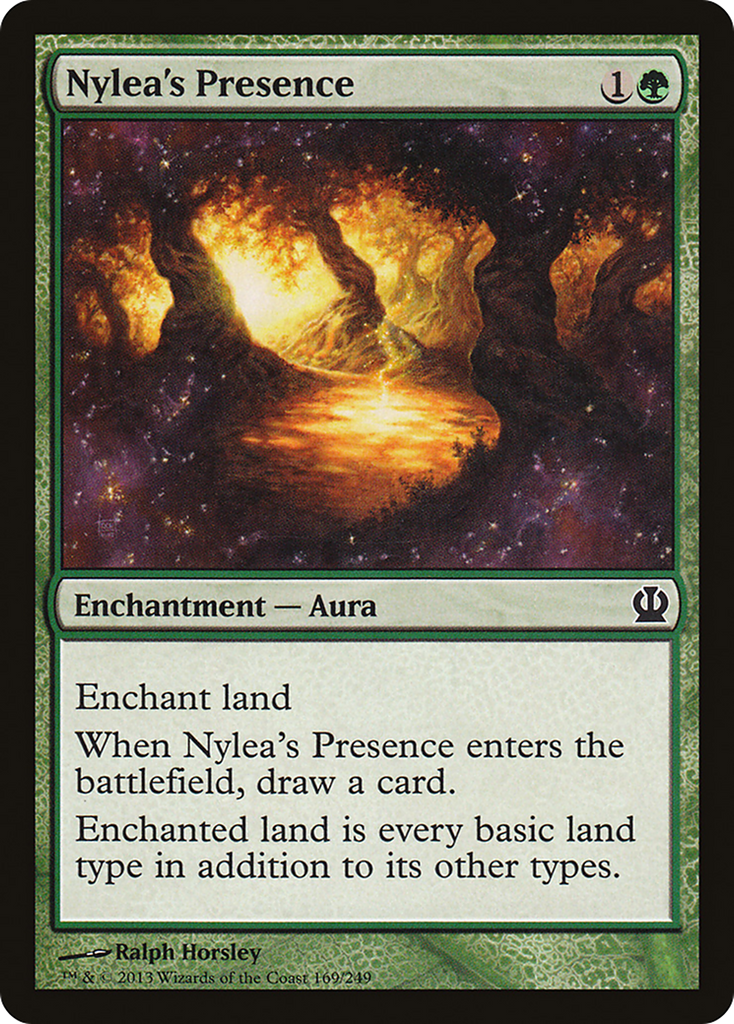 Magic: The Gathering - Nylea's Presence - Theros