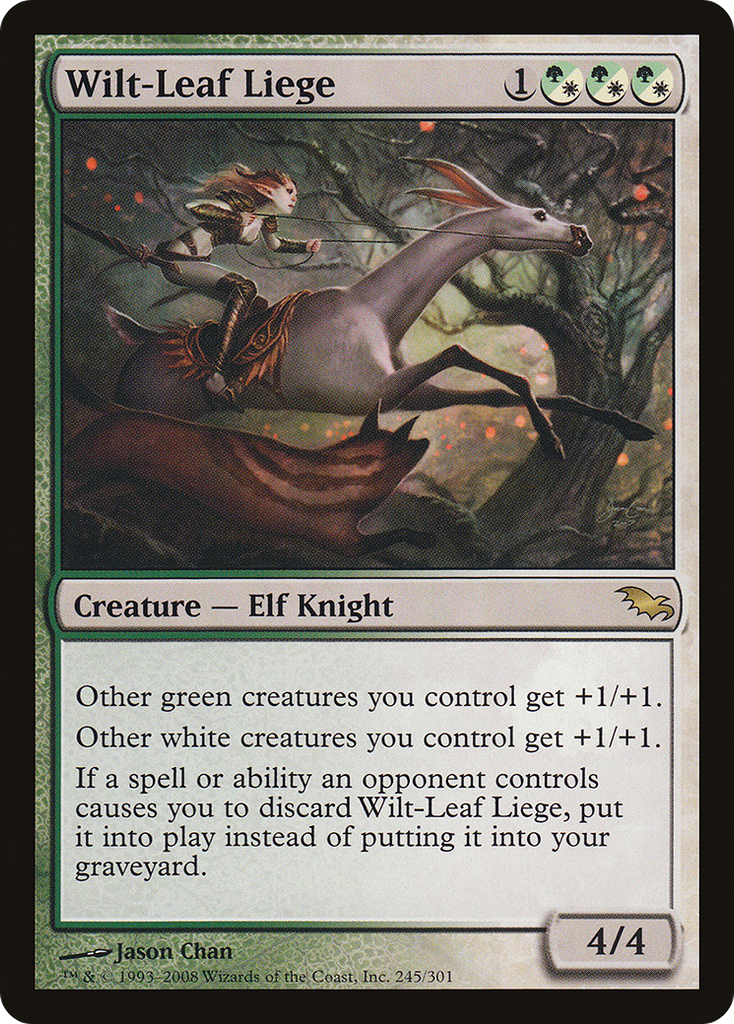 Magic: The Gathering - Wilt-Leaf Liege - Shadowmoor