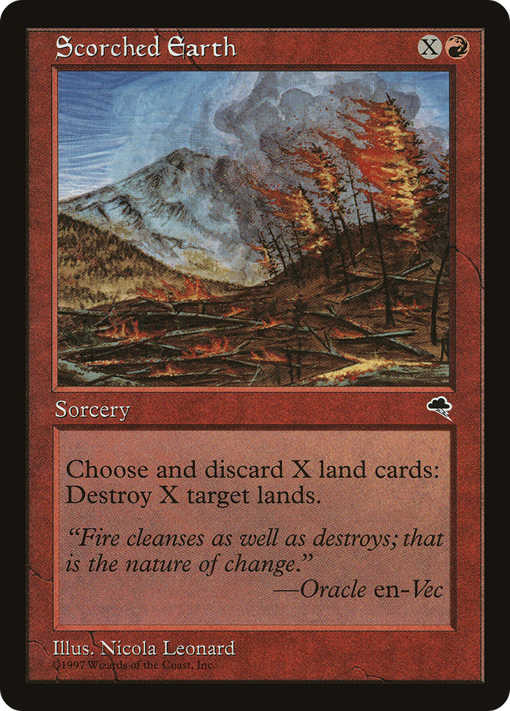 Magic: The Gathering - Scorched Earth - Tempest