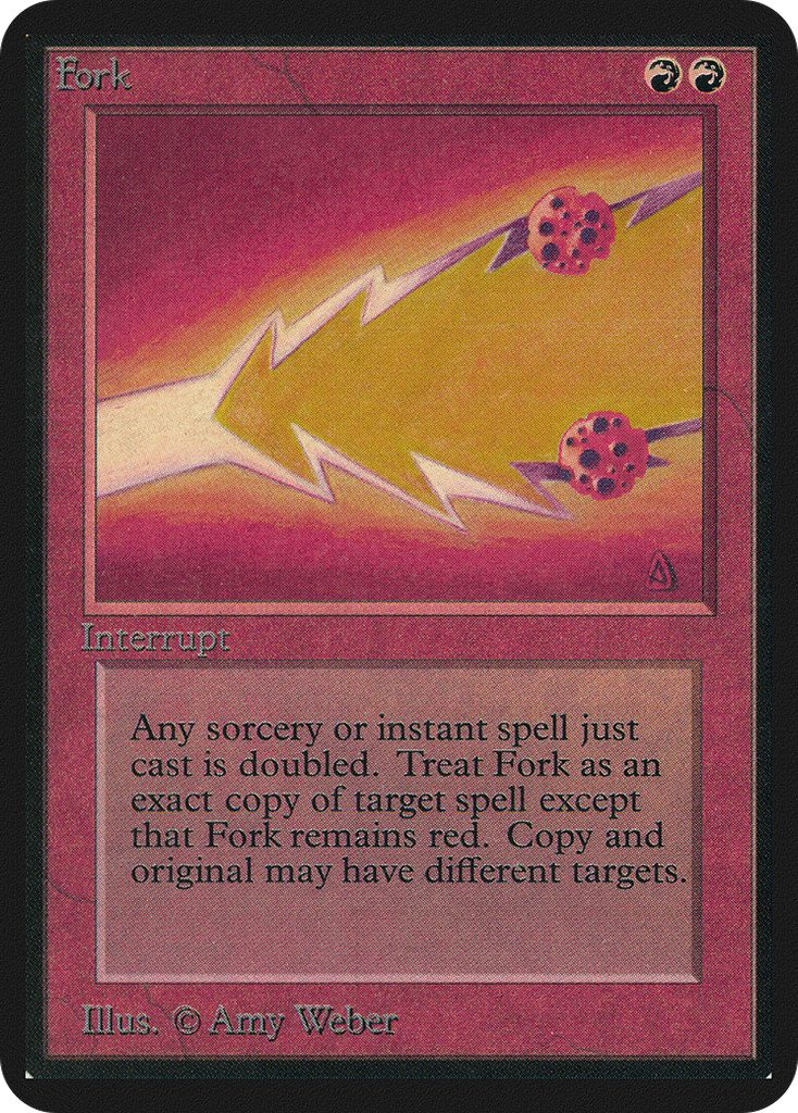 Magic: The Gathering - Fork - Limited Edition Alpha