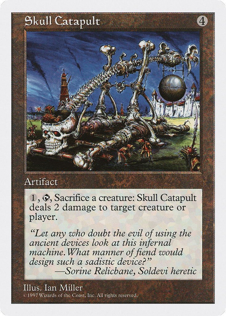 Magic: The Gathering - Skull Catapult - Fifth Edition
