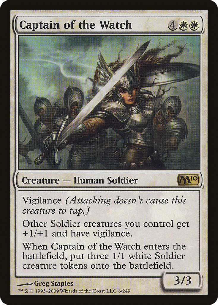 Magic: The Gathering - Captain of the Watch - Magic 2010