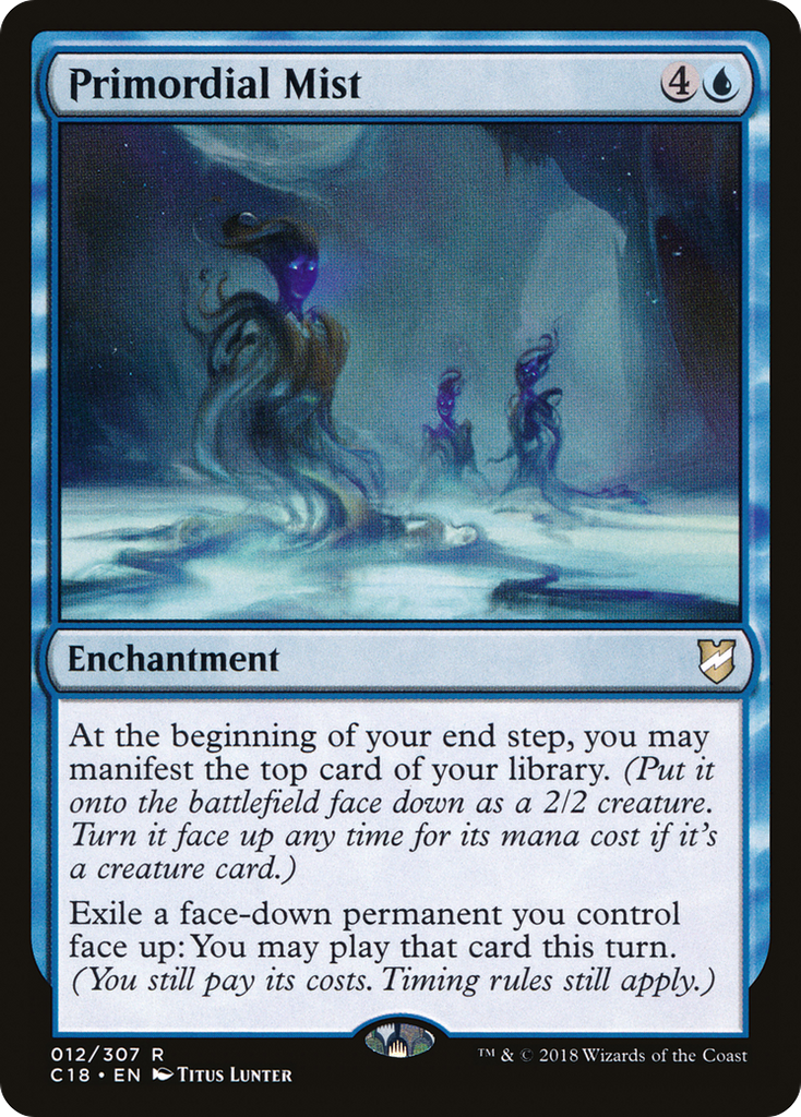 Magic: The Gathering - Primordial Mist - Commander 2018