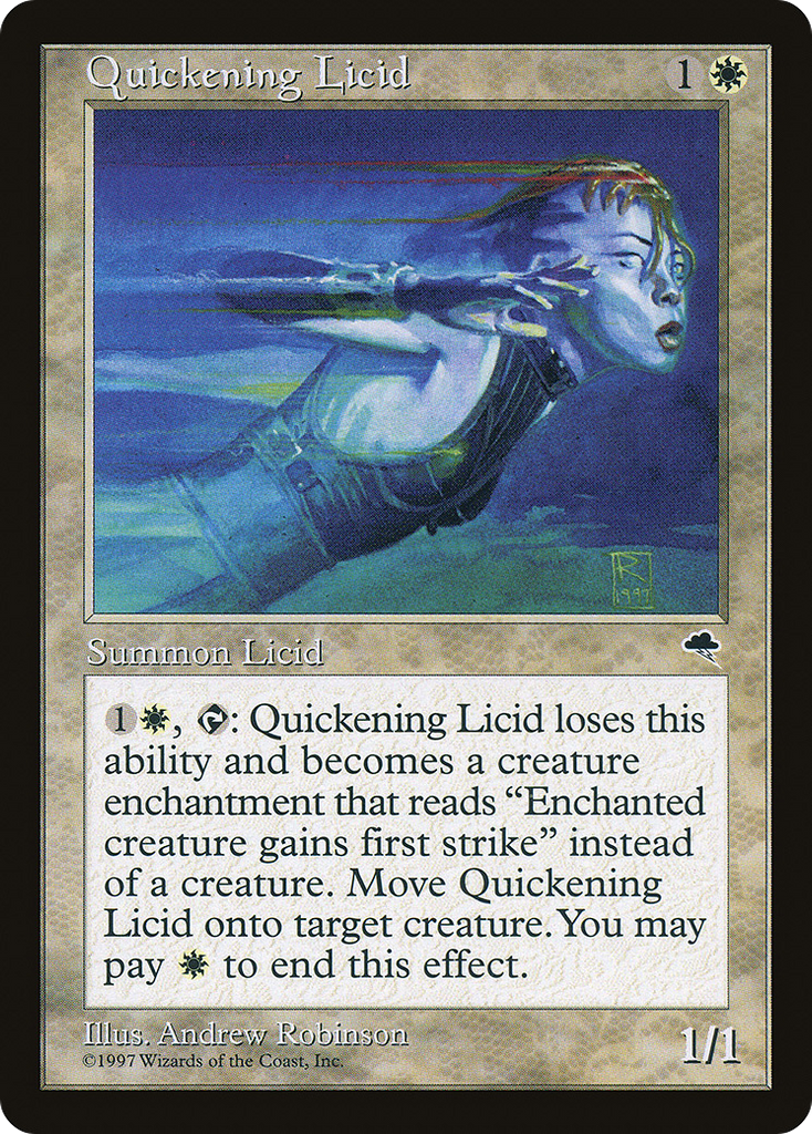 Magic: The Gathering - Quickening Licid - Tempest