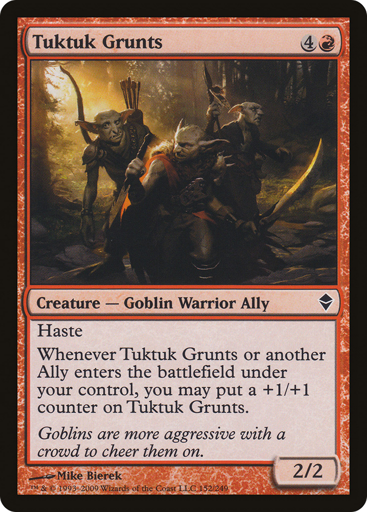 Magic: The Gathering - Tuktuk Grunts - Zendikar