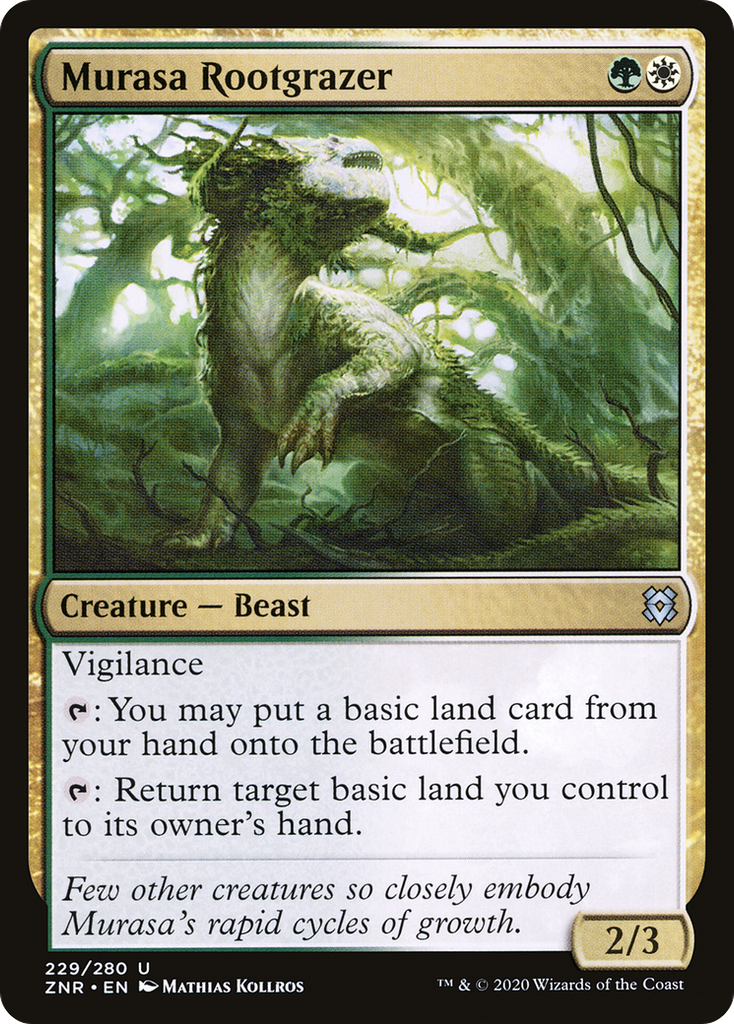 Magic: The Gathering - Murasa Rootgrazer - Zendikar Rising