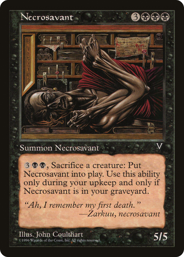 Magic: The Gathering - Necrosavant - Visions