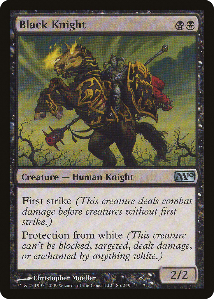 Magic: The Gathering - Black Knight - Magic 2010