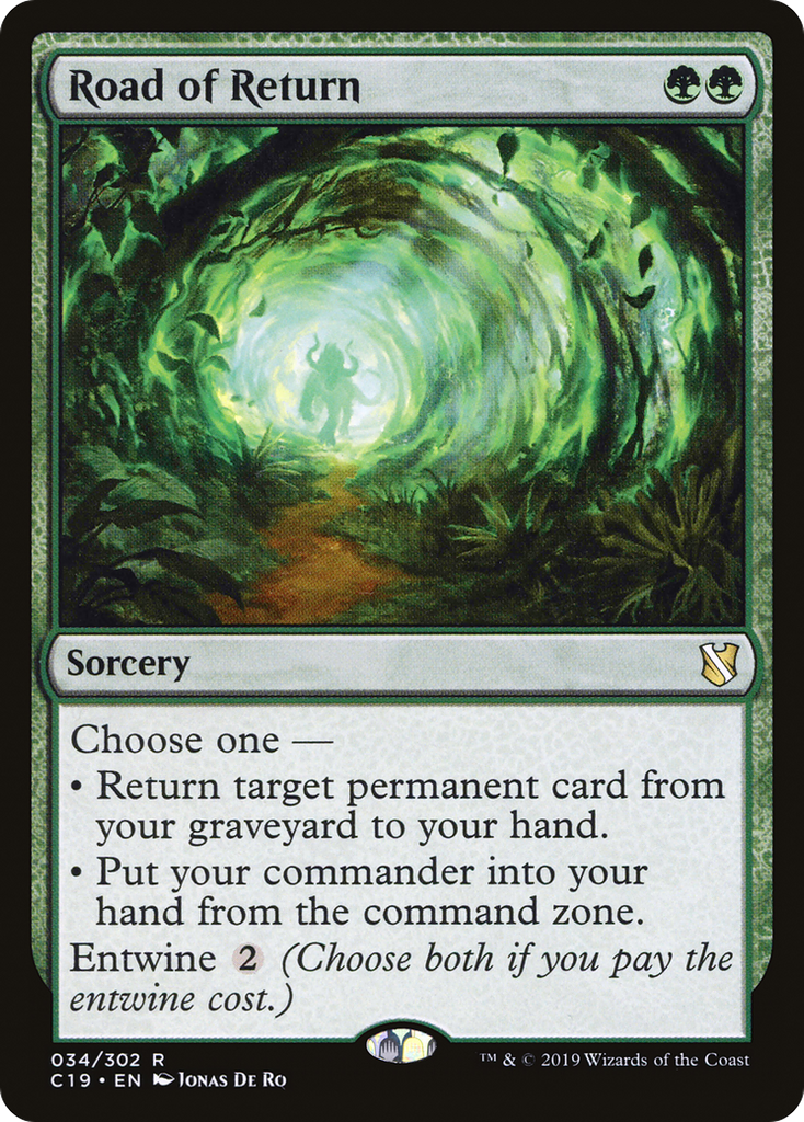 Magic: The Gathering - Road of Return - Commander 2019