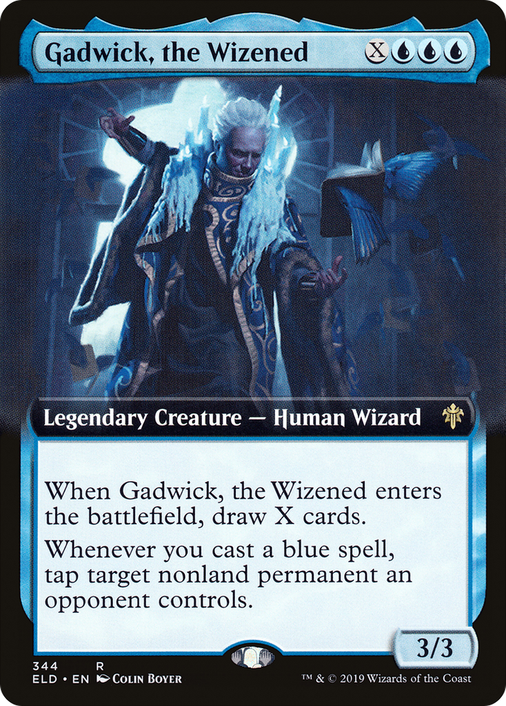 Magic: The Gathering - Gadwick, the Wizened Foil - Throne of Eldraine